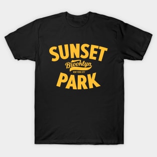 Sunset Park NYC - Urban Vibes Emblem for Trendsetters - Brooklyn Style T-Shirt